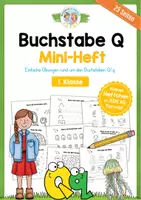 Vorschau - Arbeitsblätter - Mini-Heft zum Buchstaben Q/q - Deckblatt