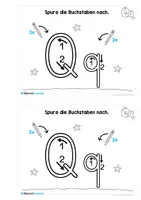 Vorschau - Arbeitsblätter - Mini-Heft zum Buchstaben Q/q - Seite 2