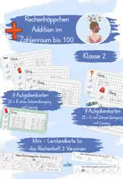 Vorschau - Spiele - Rechenhäppchen Addition im Zahlenraum 100 einstelliger ZÜ - Deckblatt