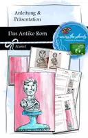 Vorschau - Mal- und Bastelvorlagen - Das Antike Rom im Kunstunterricht: Anleitung & Präsentation - Deckblatt
