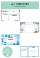 Vorschau - Präsentationen/Tafelbilder - Tafelbild Winter (Begrüßung Classroom Management) - Deckblatt