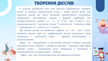Попередній перегляд - Основні способи творення дієслів, прислівників - Сторінка 3