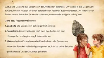 Vorschau - Stundenentwürfe - Die Altsteinzeit - handlungsorientierte Stationsarbeit - auch als Einzelstunden geeignet (Geschichte, Klasse 5/6) - Seite 3