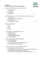Vorschau - Klassenarbeiten - Level 4 - Die Stadt der Kinder Klassenarbeit + EWH - Seite 1