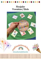 Vorschau - Arbeitsblätter - Vorsätze für das neue Jahr 2026 - Deckblatt