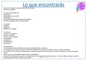 Vista previa - Unidades / Secuencias / Situaciones de Aprendizaje - PROGRAMA LECTOESCRITURA Y LECTURITAS - página 3