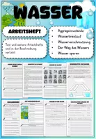 Vorschau - Stundenentwürfe - Arbeitsheft Wasser - Deckblatt