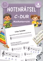 Vorschau - Arbeitsblätter - Materialpaket C-Dur Tonleiter Musikunterricht - Seite 2