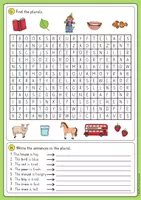 Vorschau - Arbeitsblätter - Plurals – Englisch Arbeitsblätter Paket für Grundschule & Klasse 5 - Seite 3