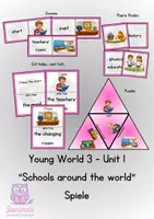 Vorschau - Spiele - Materialpaket - Spiele - Young World 3 - Unit 1 - 5 - Seite 1