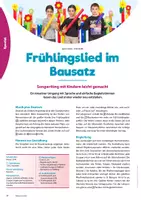 Vorschau - Stundenentwürfe - Frühlingslied - Songwriting mit Kindern - Seite 1