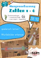 Vorschau - Spiele - Mengenerfassung, Würfelaugen erkennen, Mathe, Vorschule - Deckblatt