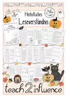 Vorschau - Unterrichtsreihen - Herbstliches Leseverständnis - Deckblatt