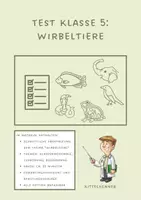 Vorschau - Test - Test: Wirbeltiere (Klasse 5, Biologie) - Deckblatt