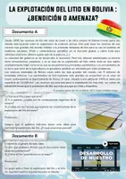 Aperçu - Préparation de séquence / Séquence complète - Micro-séquence - La explotación del litio en Bolivia - Page de couverture