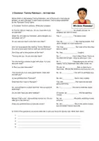 Vorschau - Arbeitsblätter - Simple Present (positive+negative statements; questions+short answers) - Tommy Robinson - Basketball Star - Seite 2