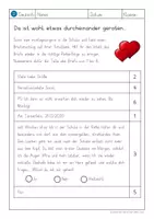 Vorschau - Arbeitsblätter - Arbeitsblatt zur Reihenfolge eines Briefs - Seite 2