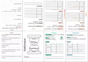Vorschau - Arbeitsblätter - Zeitformen Lapbook - Deckblatt