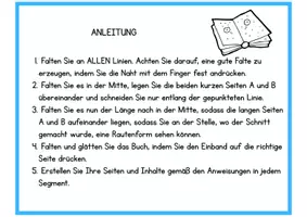 Vorschau - Arbeitsblätter - Zeitformen Lapbook - Seite 1