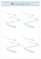 Vorschau - Arbeitsblätter - Graphomotorische Übung Schwungübung Winter Schnee Schlitten - Seite 3