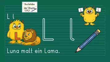 Vorschau - Arbeitsblätter - Tafelbilder Buchstabe Ll - Seite 3
