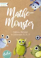 Vorschau - Stationenlernen - Mathemonster – Mathewerkstatt Addition Zahlenraum 10, 20, 25 - Deckblatt