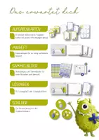 Vorschau - Stationenlernen - Mathemonster – Mathewerkstatt Addition Zahlenraum 10, 20, 25 - Seite 1