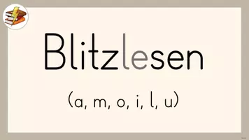 Vorschau - Präsentationen/Tafelbilder - Blitzlesen Tafelbilder (a,m,o,i,l,u) - Seite 3
