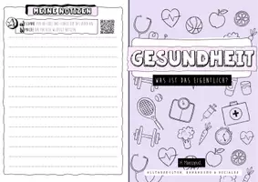 Vorschau - Arbeitsblätter - Booklet: Was ist Gesundheit? - Seite 1