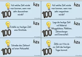 Vorschau - Anderer Materialtyp - Reflexionsaufgaben Schultage zählen - Seite 2