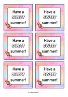 Vorschau - Anderer Materialtyp - Geschenke (Sommerferien, Schulstart, Motivation) - Materialpaket - Seite 3