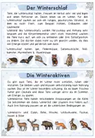 Vorschau - Arbeitsblätter - Tiere im Winter: Überwinterungsstrategien (Kartei & Arbeitsblätter) - Seite 3