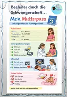 Vorschau - Arbeitsblätter - Mutterpass: Begleiter durch die Schwangerschaft - Deckblatt