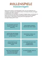 Vorschau - Aufgabenkarten - Rollenkarten Regelkarten Klassenregeln - Seite 3