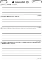 Vorschau - Klassenarbeiten - Was ist Politik? - Menschenrechte, Staatsformen- Klassenarbeit Politik - Deckblatt