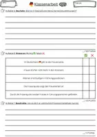 Vorschau - Klassenarbeiten - Was ist Politik? - Menschenrechte, Staatsformen- Klassenarbeit Politik - Seite 1