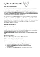 Vorschau - Mal- und Bastelvorlagen - Fantastische Tiere nach Otmar Alt kreative Kunststunde (Reihe) - Seite 1