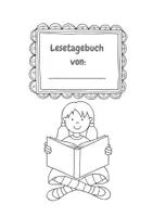 Vorschau - Arbeitsblätter - Lesetagebuch - Deckblatt