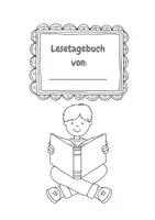 Vorschau - Arbeitsblätter - Lesetagebuch - Seite 1