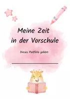 Vorschau - Anderer Materialtyp - Ordner Deckblatt für die Vorschule - Seite 1