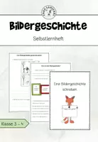 Vorschau - Arbeitsblätter - Bildergeschichte Klasse 3 und 4 - Deckblatt