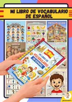 Vorschau - Fördermaterial/Inklusion - Paquete: mi libro de vocabulario de español+ ESCRIBO PALABRAS - Seite 1