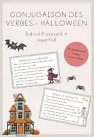 Vorschau - Aufgabenkarten - Description des monstres : indicatif présent + imparfait - Deckblatt