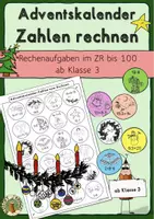 Vorschau - Mal- und Bastelvorlagen - Weihnachten und Winter - wachsendes Materialpaket - Seite 1