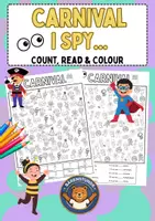 Vorschau - Arbeitsblätter - Carnival: I Spy...(Count, Read & Colour) - Deckblatt