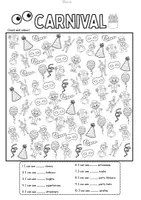 Vorschau - Arbeitsblätter - Carnival: I Spy...(Count, Read & Colour) - Seite 2