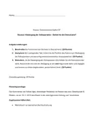 Vorschau - Klassenarbeiten - Klausur - Sozialwissenschaften - Nidergang der Volksparteien - Deckblatt