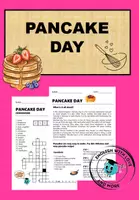 Vorschau - Arbeitsblätter - Pancake Day - What is it all about? - Deckblatt