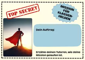 Vorschau - Aufgabenkarten - Mission für Klassenhelden - Deckblatt