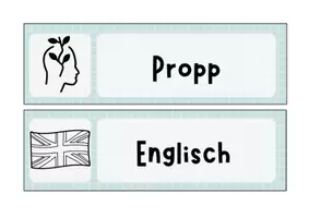 Vorschau - Anderer Materialtyp - Stundenplan für die Pinnwand im Klassenraum - Seite 3